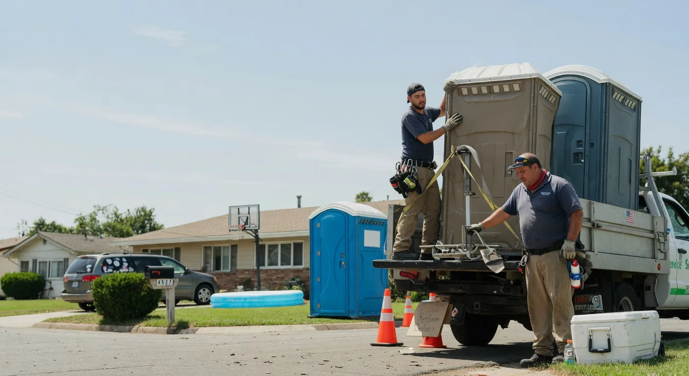 Porta Potty Rental in Fredericksburg, PA near me