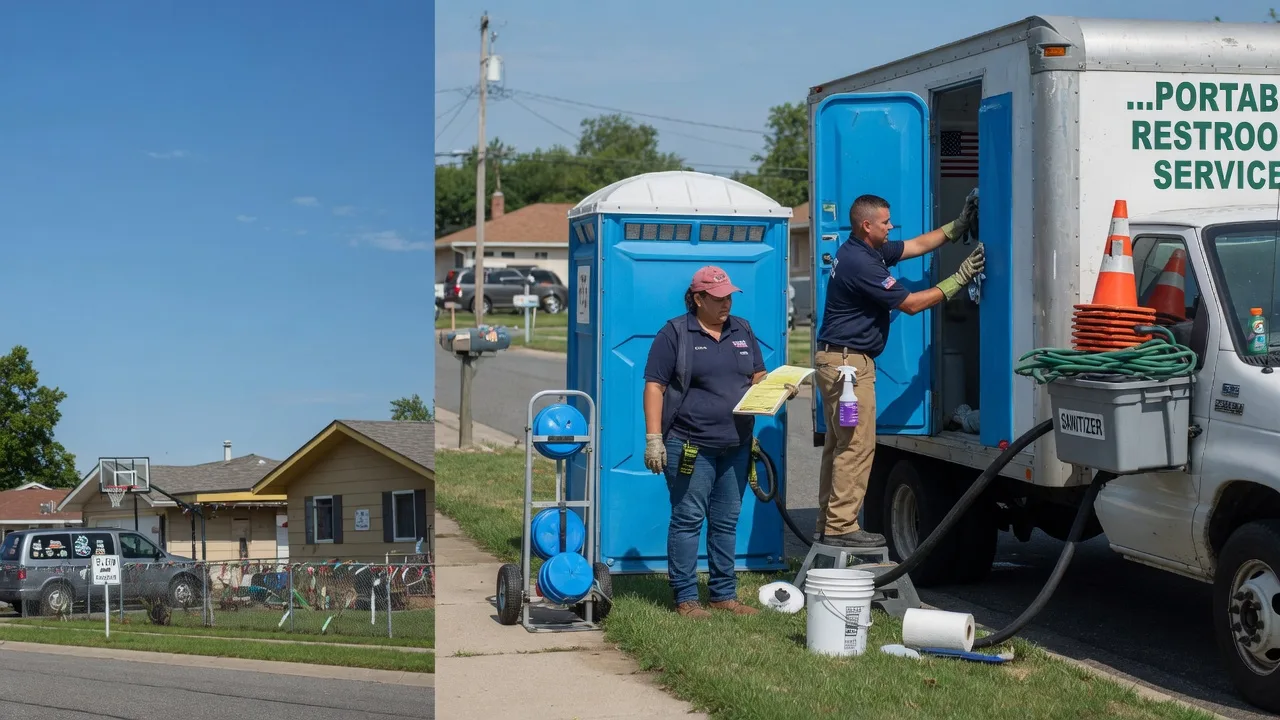 Portable Toilet Rental in Fredericksburg, PA near me